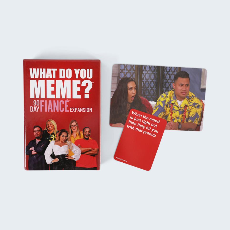 90 Day Fiancé Expansion Pack - Pacchetto Espansione Per What Do You Meme? Gioco Da Tavolo, 50 Carte Didascalia E 30 Immagini, 17+ Anni - 2